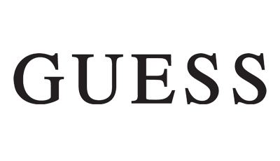 Guess – logo of the eyewear and frames brand available at THE OPTICAL in Limassol