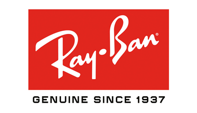 RAY BAN – logo of the eyewear and frames brand available at THE OPTICAL in Limassol