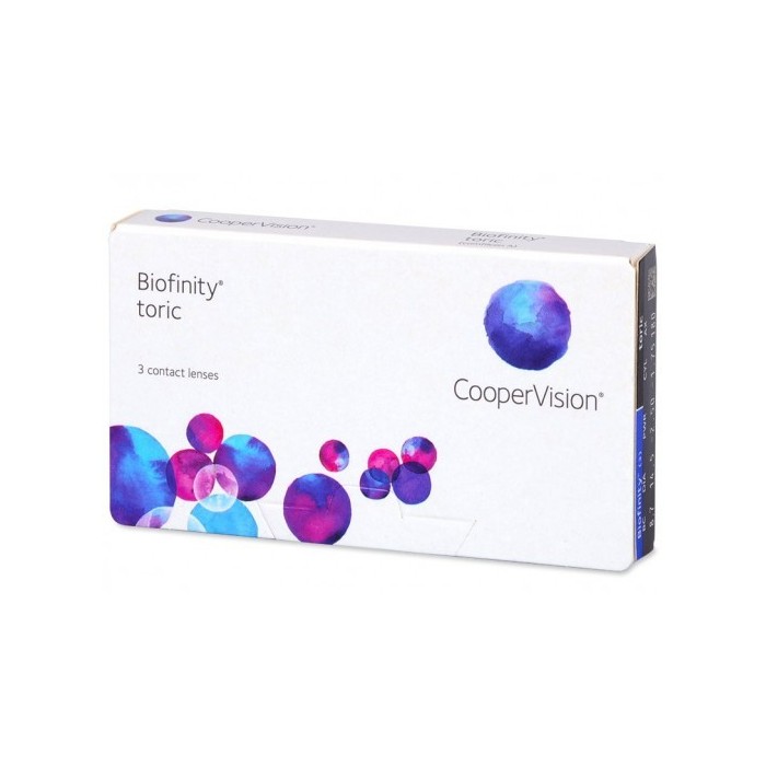 Biofinity Toric monthly contact lenses for astigmatism