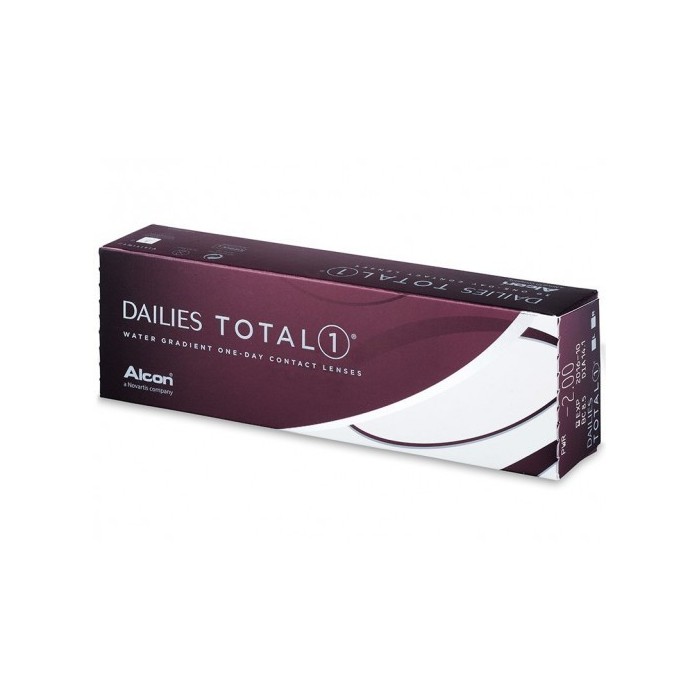 Dailies Total 1 contact lenses packaging